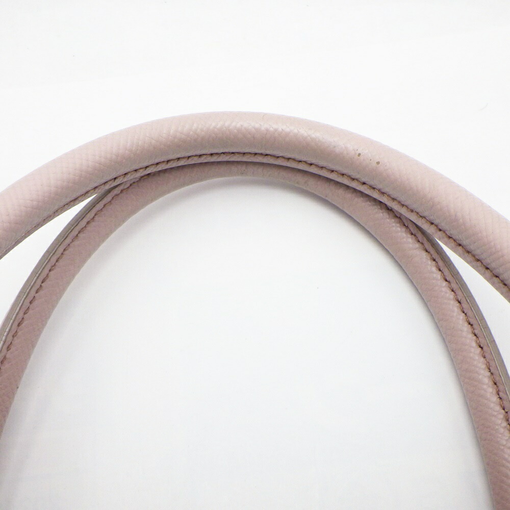 Prada Shoulder Leather Red Triangular Saffiano Cu… - image 7